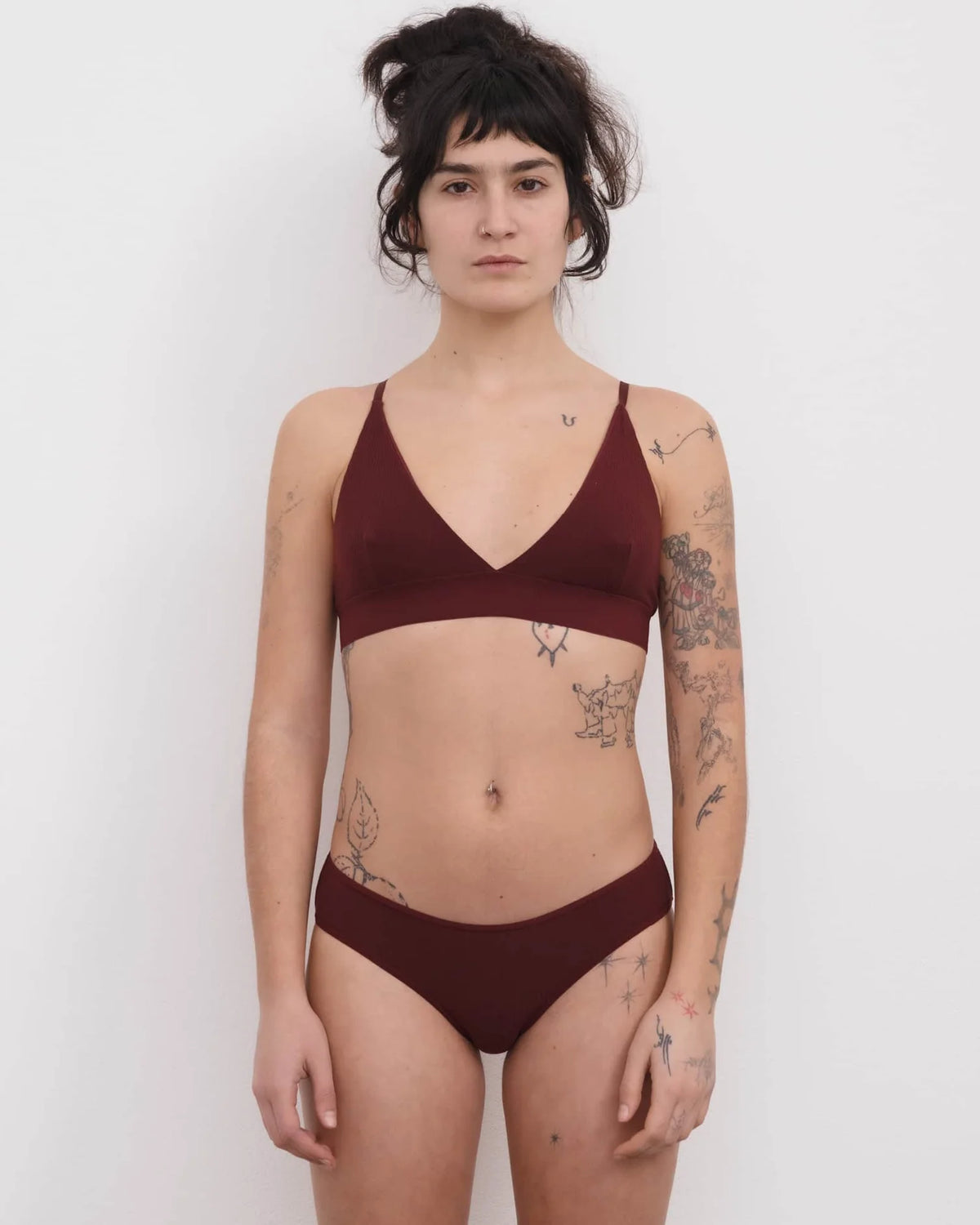 Bell Pants - Cotton Rib
