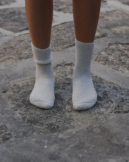 Boucle Over Ankle Socks