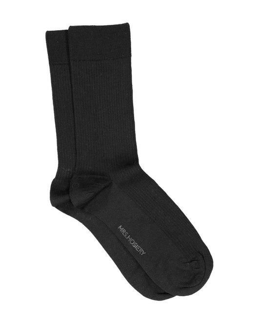 Merino Fine Ribbed Socks