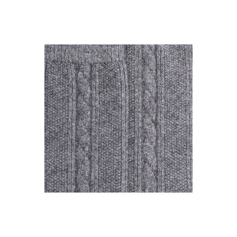 Cashmere Cable Knee Sock