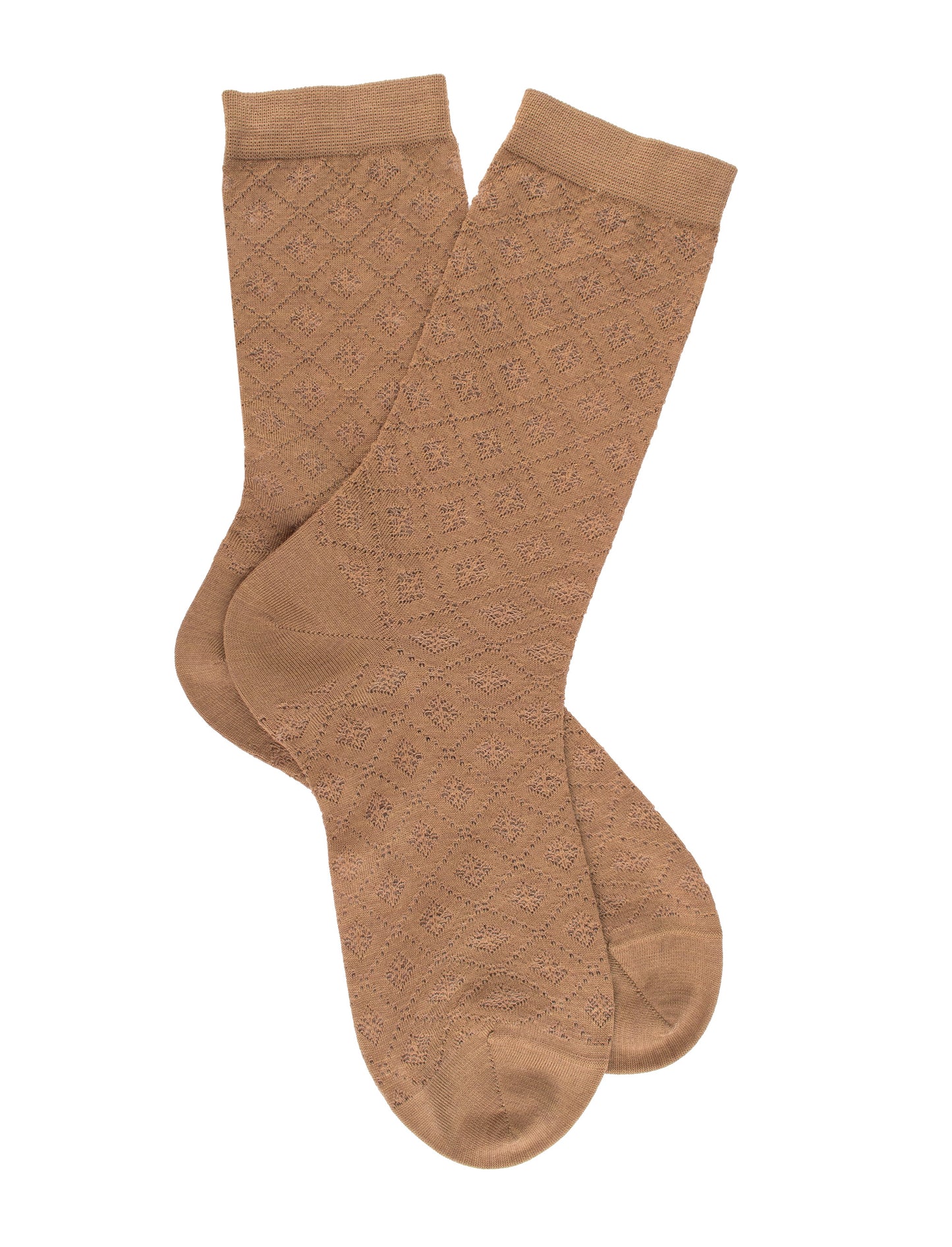 Lozange Wool Sock