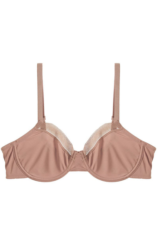 Else Nano Soft Cup Bralette - Pink Clay